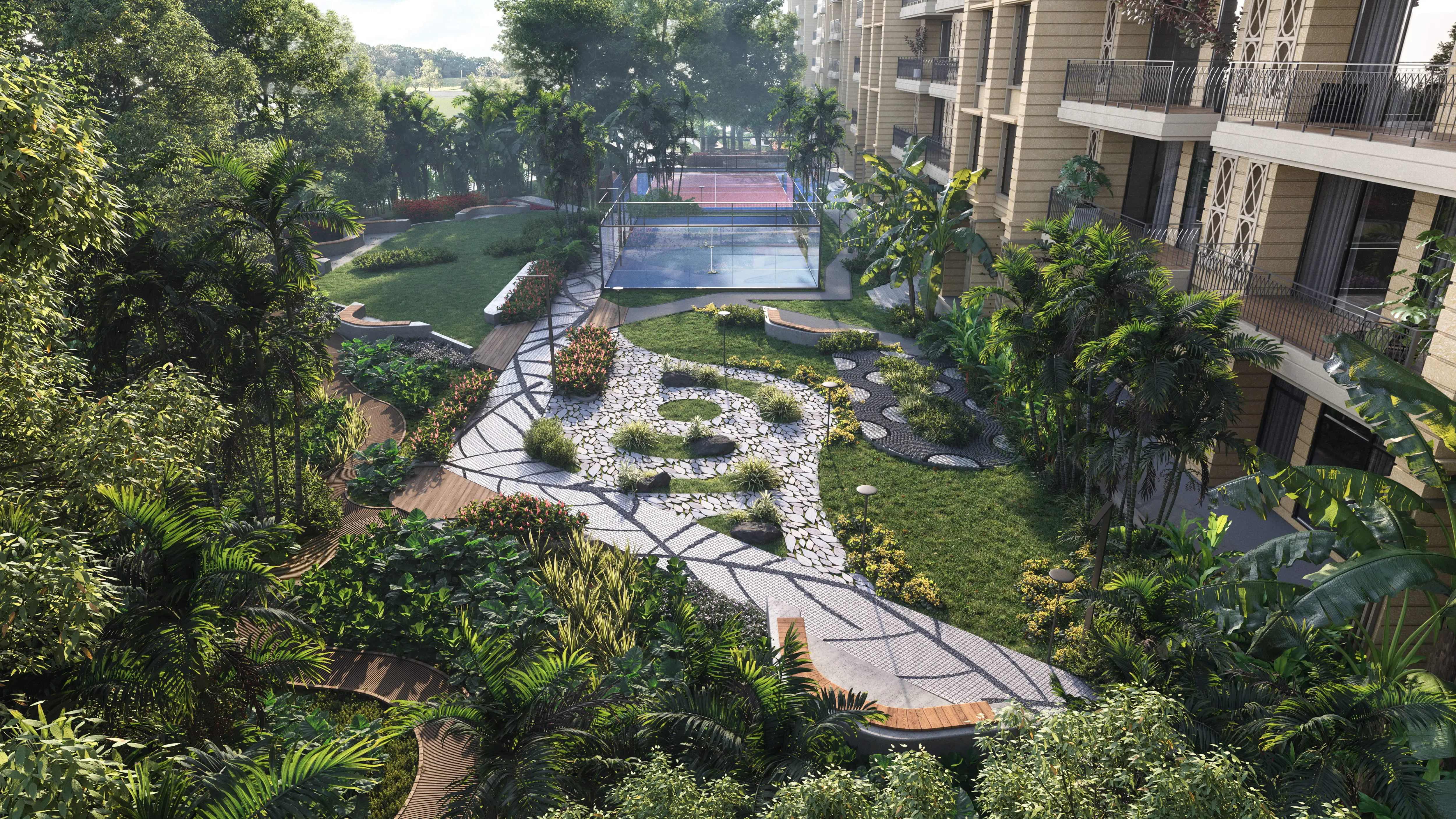 Maitri Park exterior